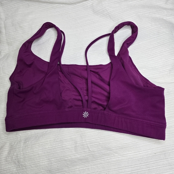 Athleta Magenta Sports Bra - Picture 2 of 4